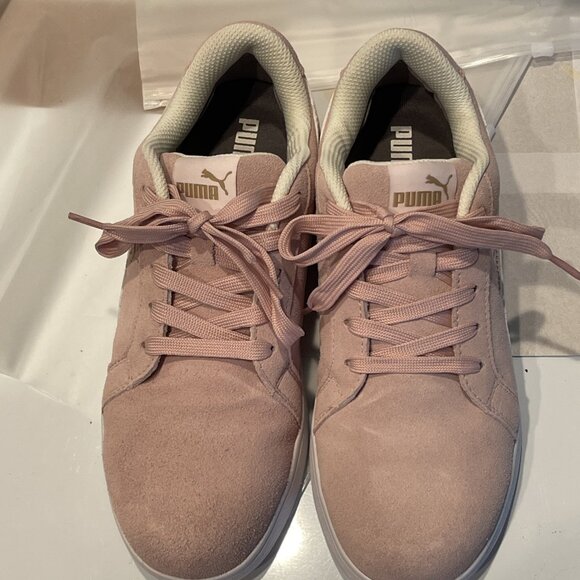 Puma Safety Womens Heritage Low Composite Toe Pink Suede Size 8.5 Oil & Slip Res - Picture 5 of 14